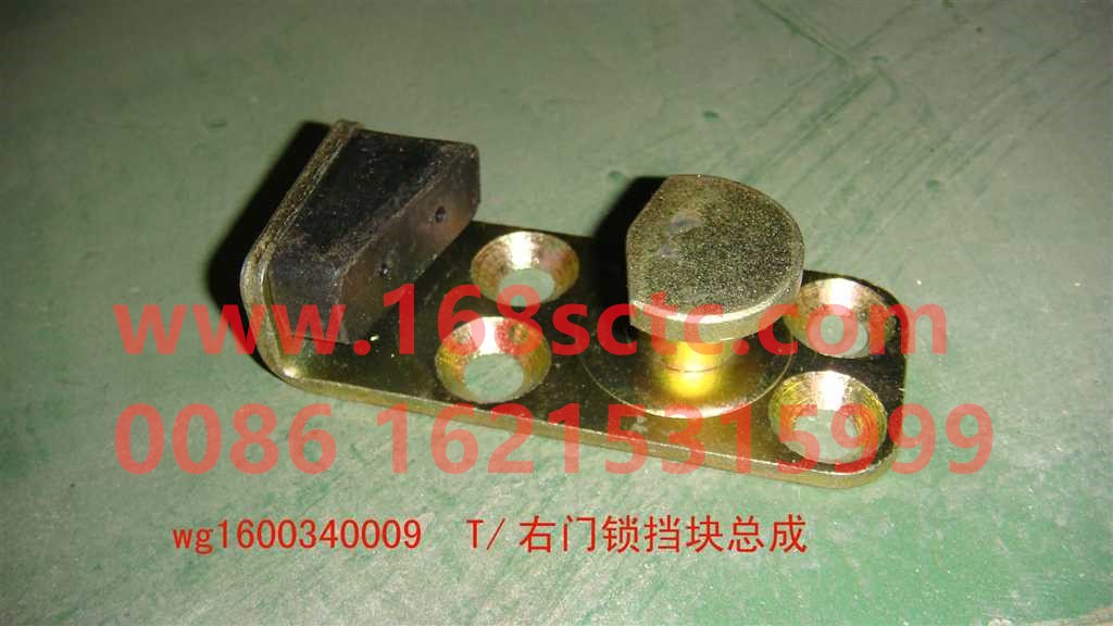 WG1600340009-SINOTRUK HOWO-Door lock block right-SiTaiEr2007Kuan
