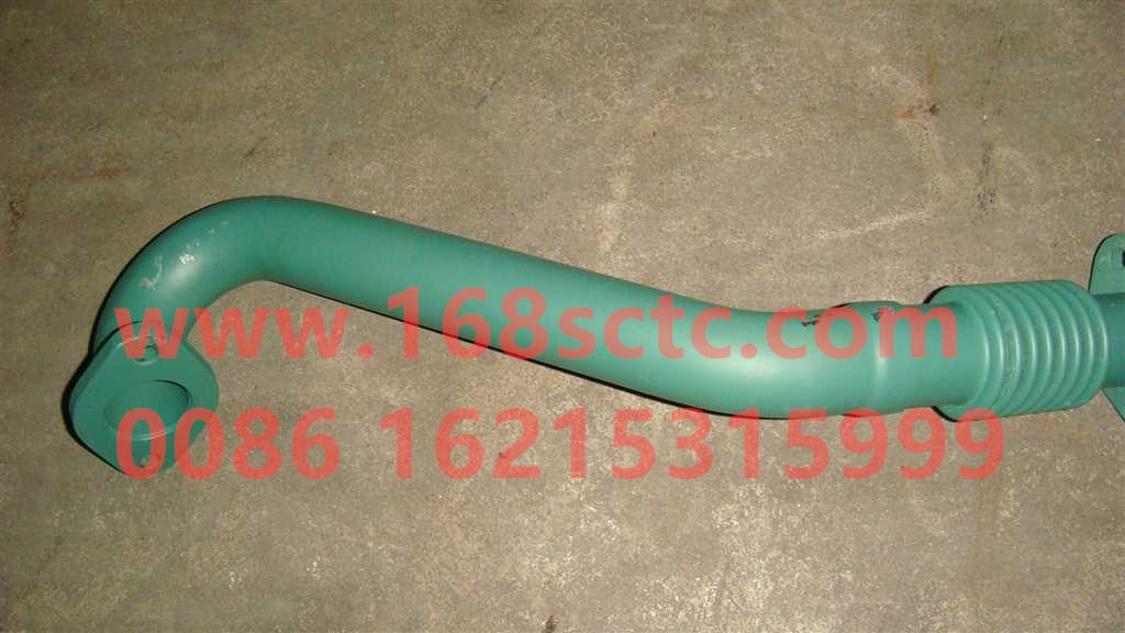 VG1095110069-SINOTRUK HOWO-Exhaust pipe with corrugation-ZhongQiFaDongJiWD615.97NE