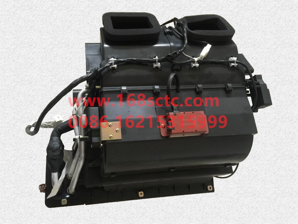 DZ13241841049-SHACMAN-Automatic air conditioner body assembly (electric water valve)-DeLongF2000 2012Kuan