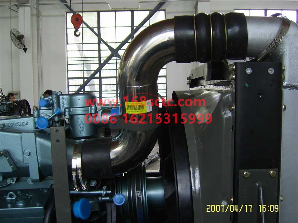 WG9719530123-SINOTRUK HOWO-Intercooler outlet pipeiron-HaoWo2013Kuan