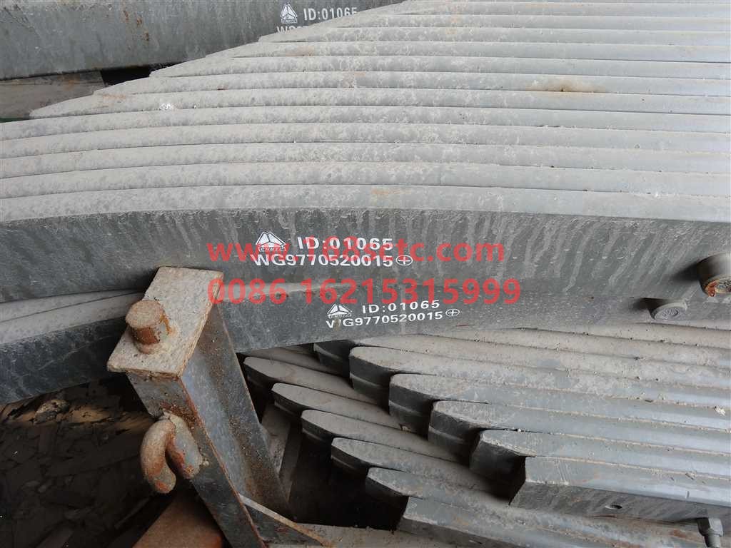 WG9770520015-OTHERS-Rear leaf spring assembly 25x120Fifteen pieceshigh quality-KuangShanBaWang70