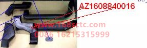 AZ1608840016-SINOTRUK HOWO-Ventilation pipe Ⅱ Right 85619500117-JinWangZi2008Kuan