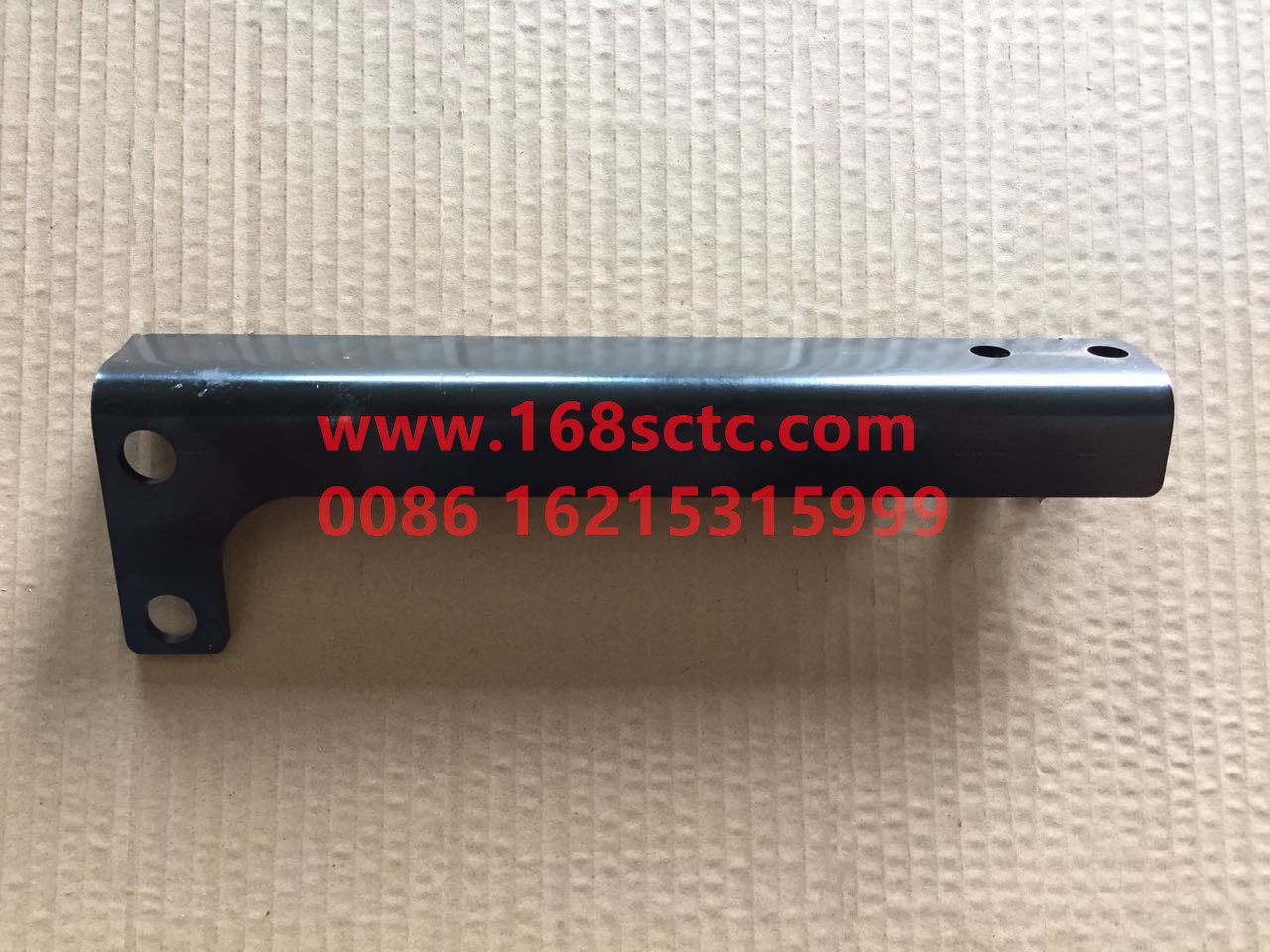 DZ96259540549-SHACMAN-Tail pipe bracket-DeLongXinM3000 2013Kuan