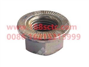 ZQ32512-OTHERS-Hexagon flange face bearing toothed nut M12x1.25-LiuJiaoTouLuoMu