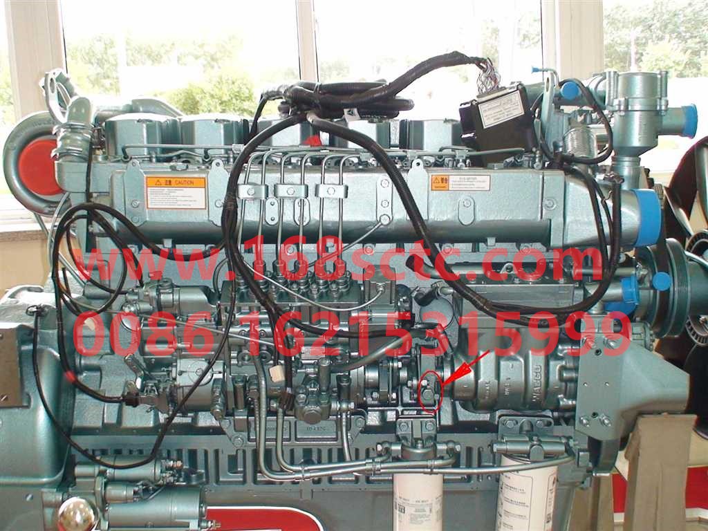 VG1096080020-SINOTRUK HOWO-hex head bolt-ZhongQiFaDongJiWD615.97NE