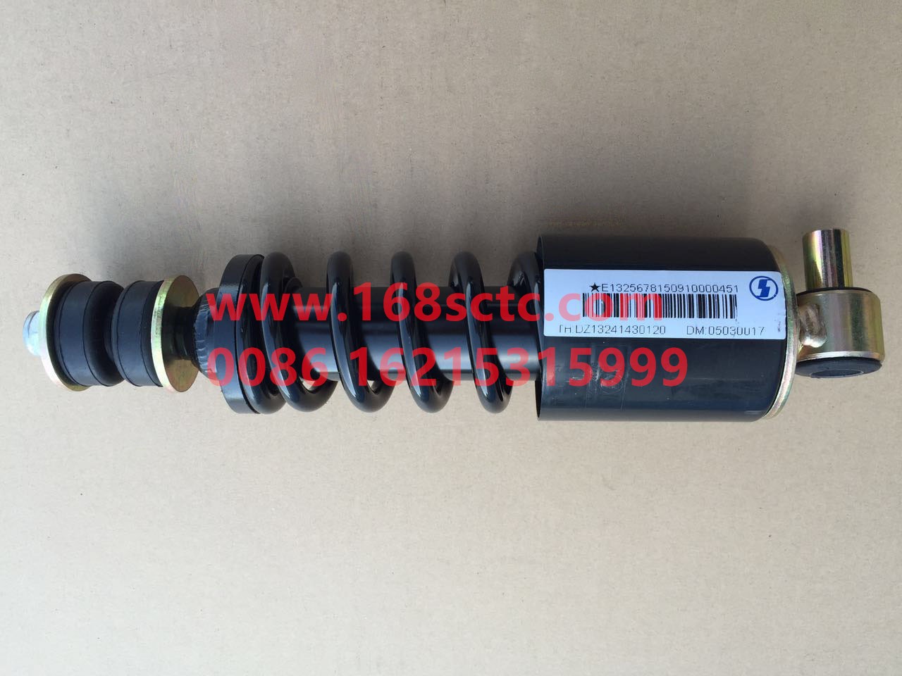 DZ13241430120-SHACMAN-shock absorberfront overhang-DeLongF2000 2007Kuan