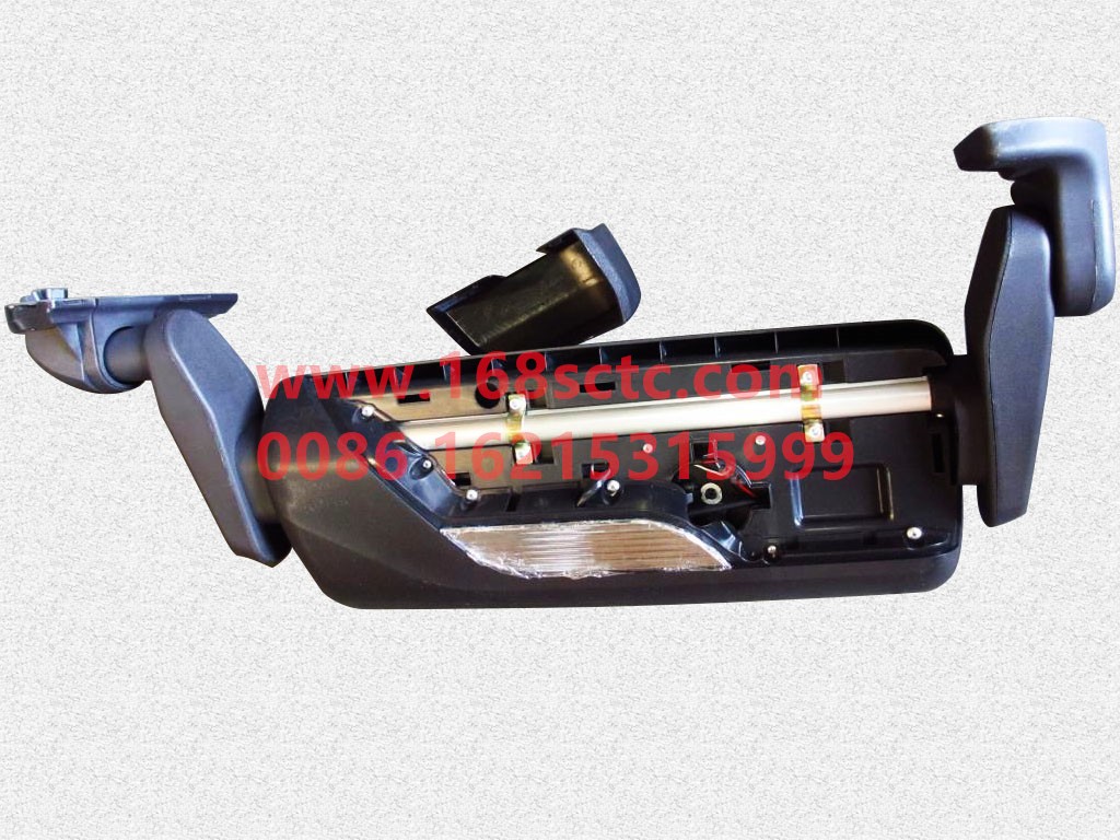 DZ14251770130-SHACMAN-rearview mirrorLeft(leftelectric heating)-DeLongX3000 2013Kuan