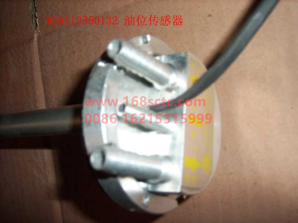 WG9112550132-SINOTRUK HOWO-fuel sensor 300LsquareTwo tubes-JinWangZi2008Kuan