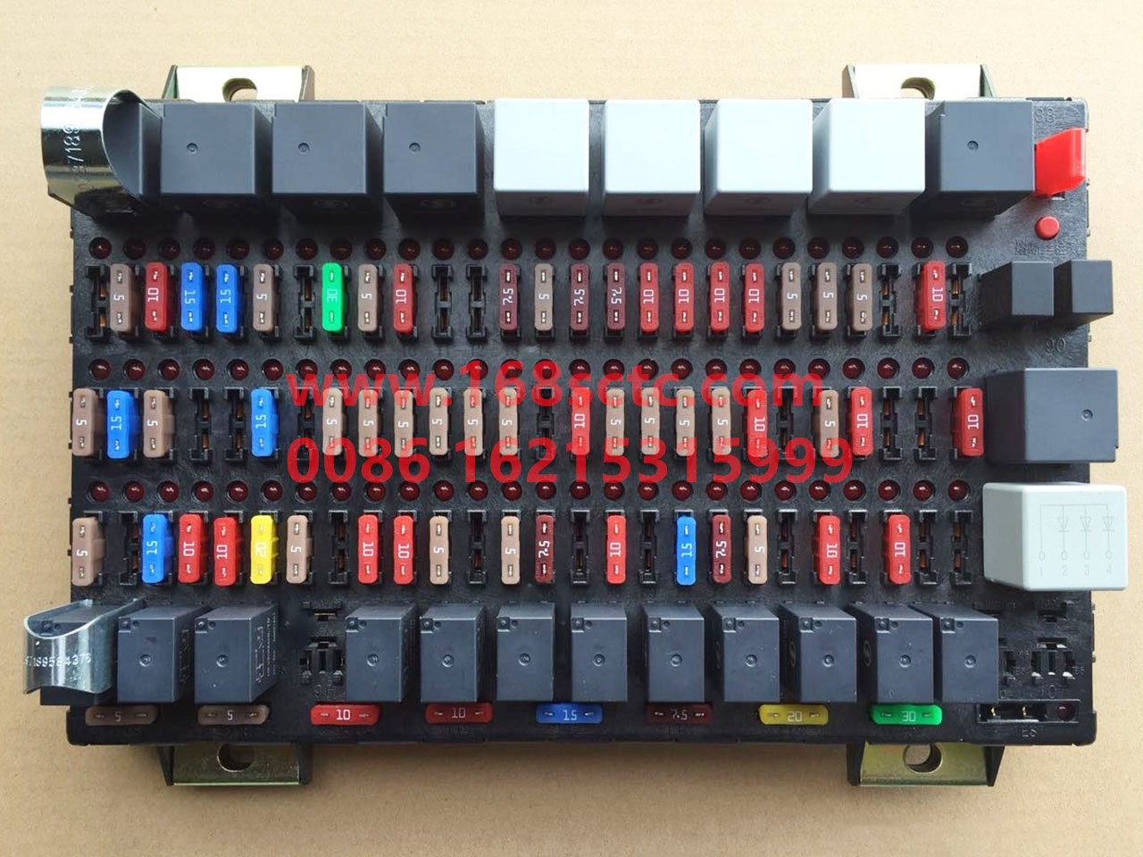 DZ97189584380-SHACMAN-Electrical device board-DeLongX3000 2013Kuan