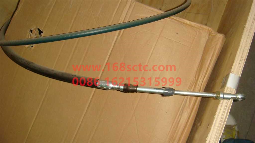 WG9725240240-SINOTRUK HOWO-Shift flexible shaft assemblyL=3450mmgreen-HaoWo2007Kuan