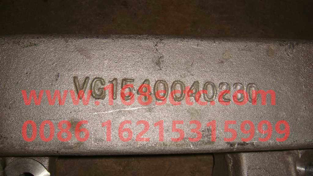 VG1540040230-SINOTRUK HOWO-outlet pipe-ZhongQiFaDongJiWD615.67