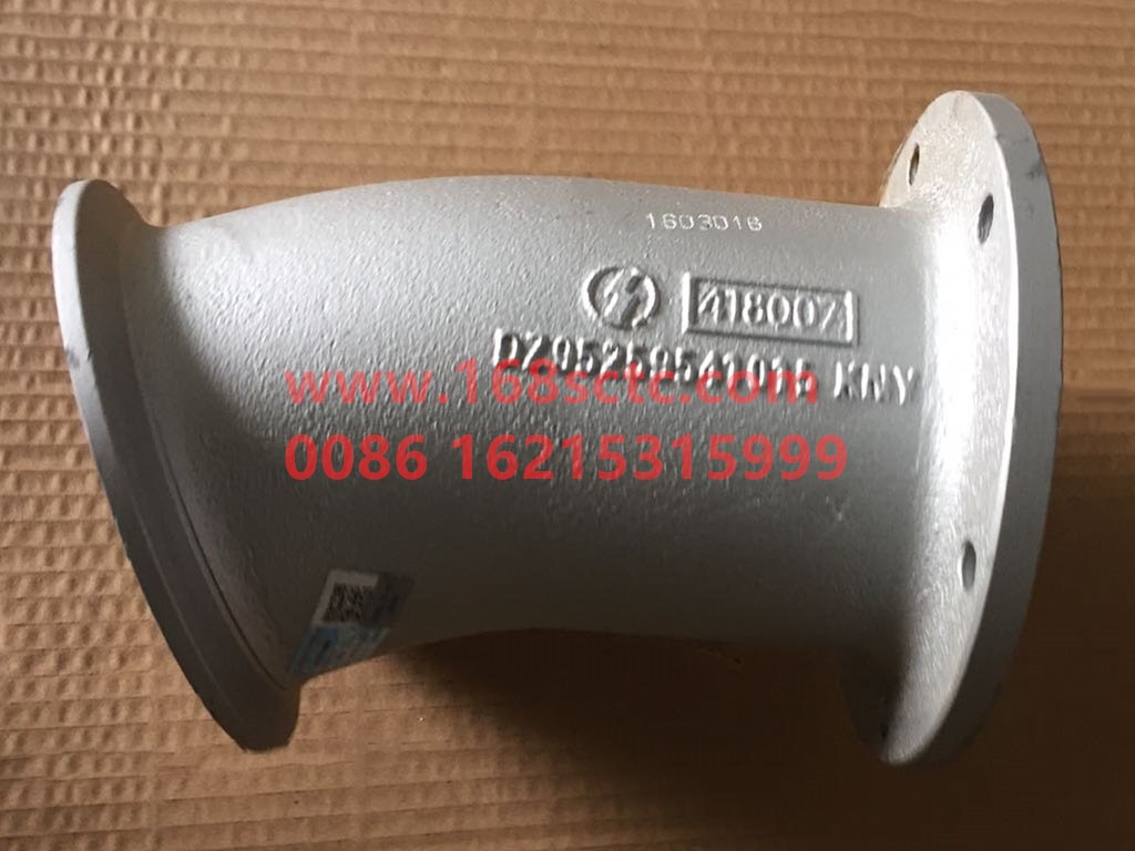 DZ95259541015-SHACMAN-Exhaust pipe assembly (1)-DeLongF3000 2015Kuan