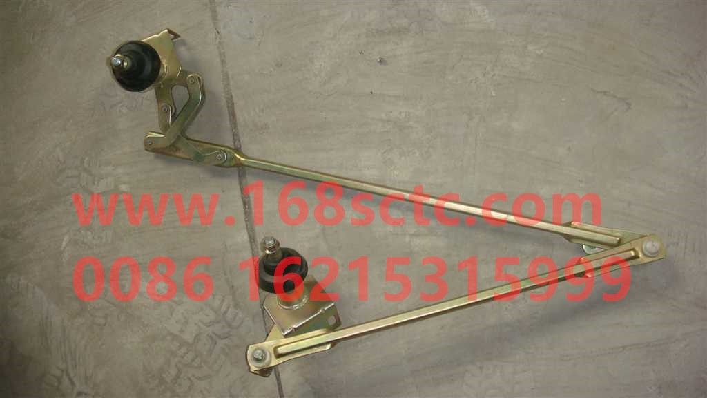 WG1642740009-SINOTRUK HOWO-Wiper linkage rod and support assembly-HaoWo2007Kuan