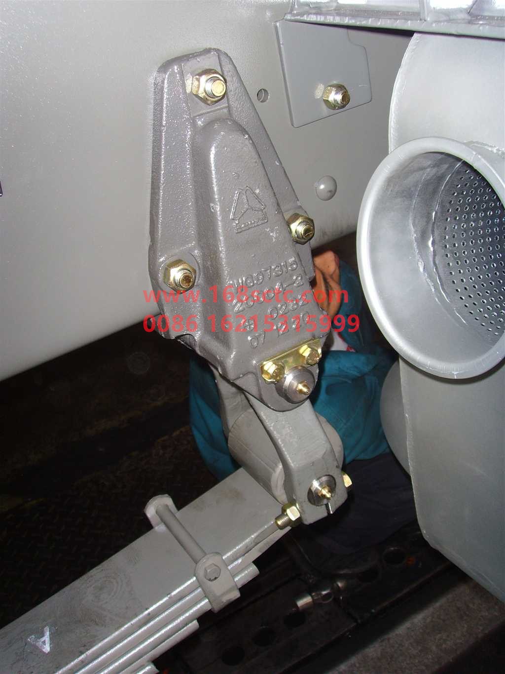 WG9731520004-SINOTRUK HOWO-front spring rear bracketHOWO8X4-HaoWoT7HKuan