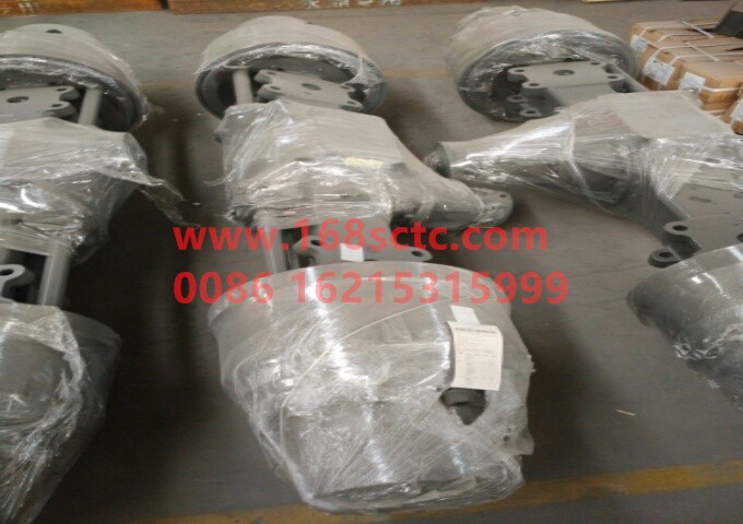 AH71131551958-SINOTRUK HOWO-Rear axle assembly (three-stage casting rear axle/QT/5.73/Φ165/self-adjusting arm/1850/disconnected/Original parts assembly)-ZhongQiSTRCheQiao