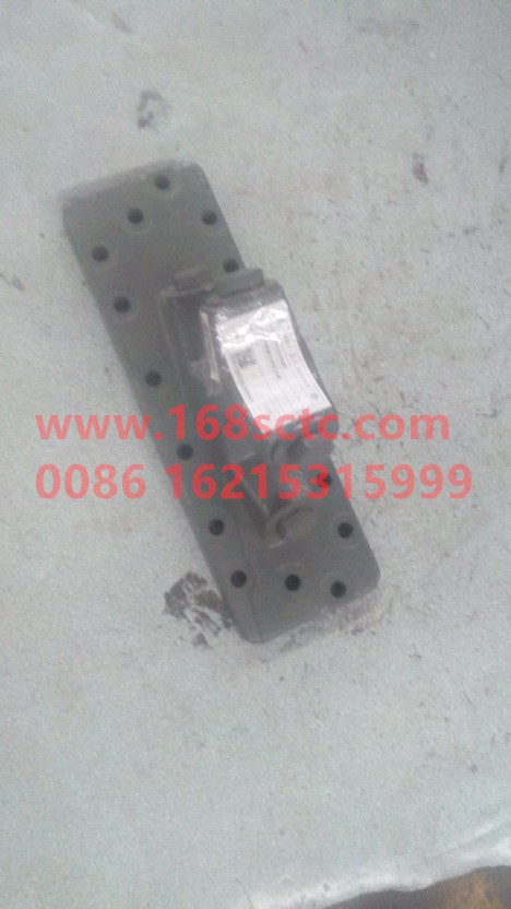 AZ9725520362-SINOTRUK HOWO-VType Thrust Rod Bracketright 25thick-HaoWo2008Kuan