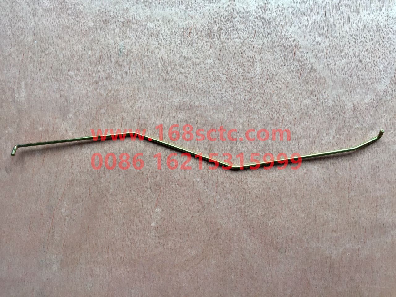DZ15221340023-SHACMAN-Door lock cylinder pull rod right-DeLongXinM3000 2013Kuan