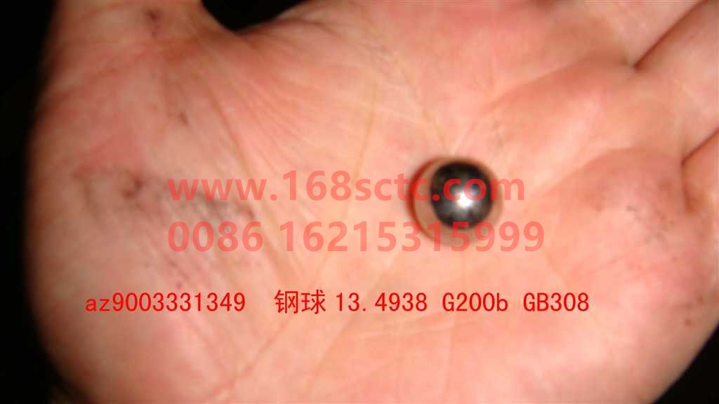 AZ9003331349-SINOTRUK HOWO-Steel ball 13.4938 G200b GB308-ZhongQiBianSuXiangHW15710A