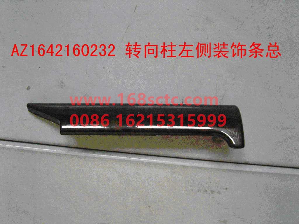 AZ1642160232-SINOTRUK HOWO-Steering column trim strip assemblyleft side-HaoWo2007Kuan