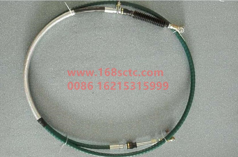 WG9716240024-SINOTRUK HOWO-Gear selection flexible shaft L=4100mm green-HaoWo2009Kuan