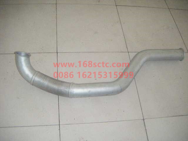 WG9731540087-SINOTRUK HOWO-Exhaust flexible hose 8x4 long cab with narrow sides at both ends-HaoWo2009Kuan
