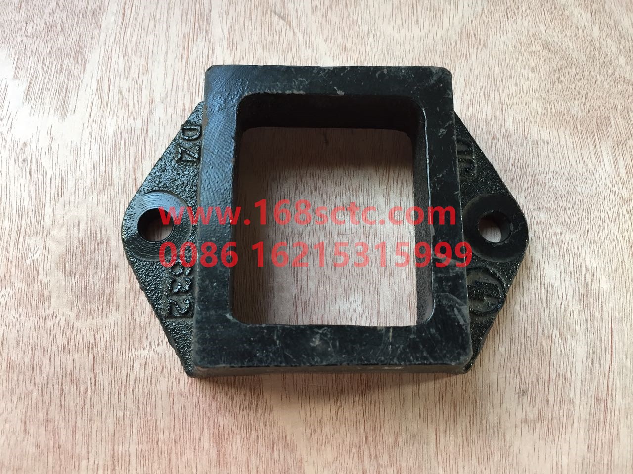 DZ95259526321-SHACMAN-Rear axle buffer block protection frame-DeLongF3000 2011Kuan