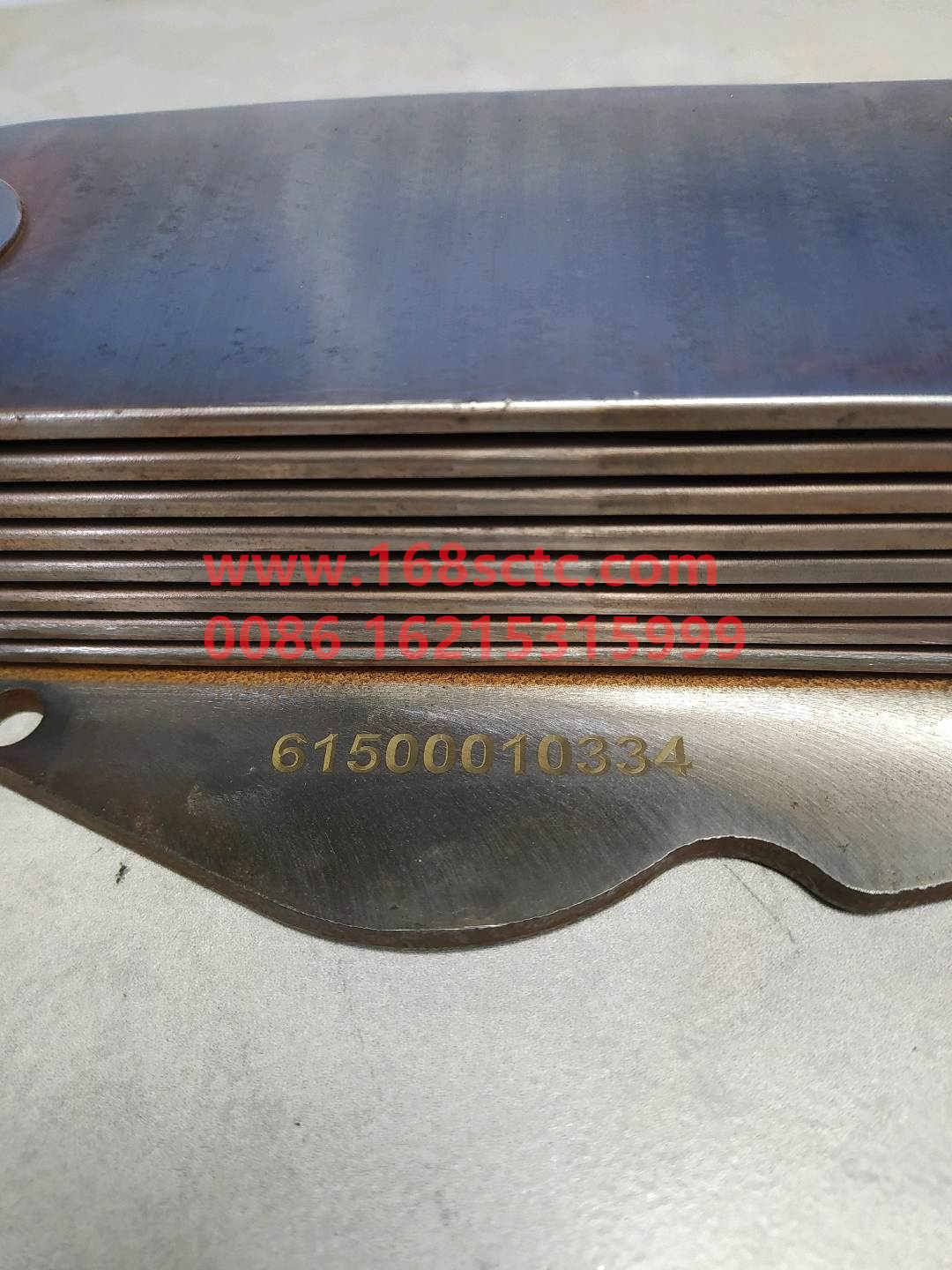 VG1500010334-SINOTRUK HOWO-oil cooler core 8layer-ZhongQiFaDongJiWT615.93
