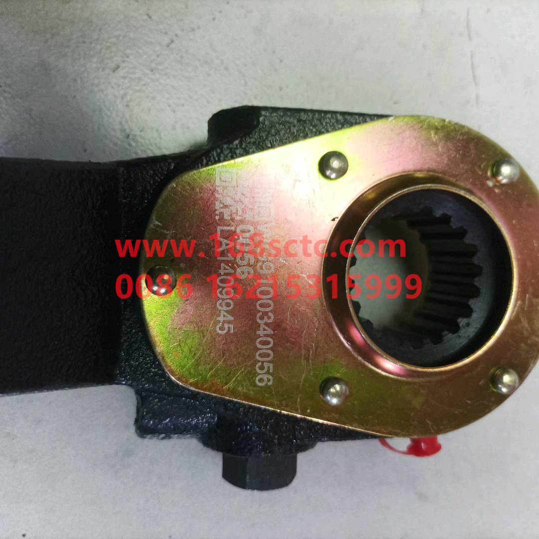 WG9100340056-SINOTRUK HOWO-brake adjustment armbackLeft 19toothforged steellock sleeve-ZhongQiZhongQiaoAC16