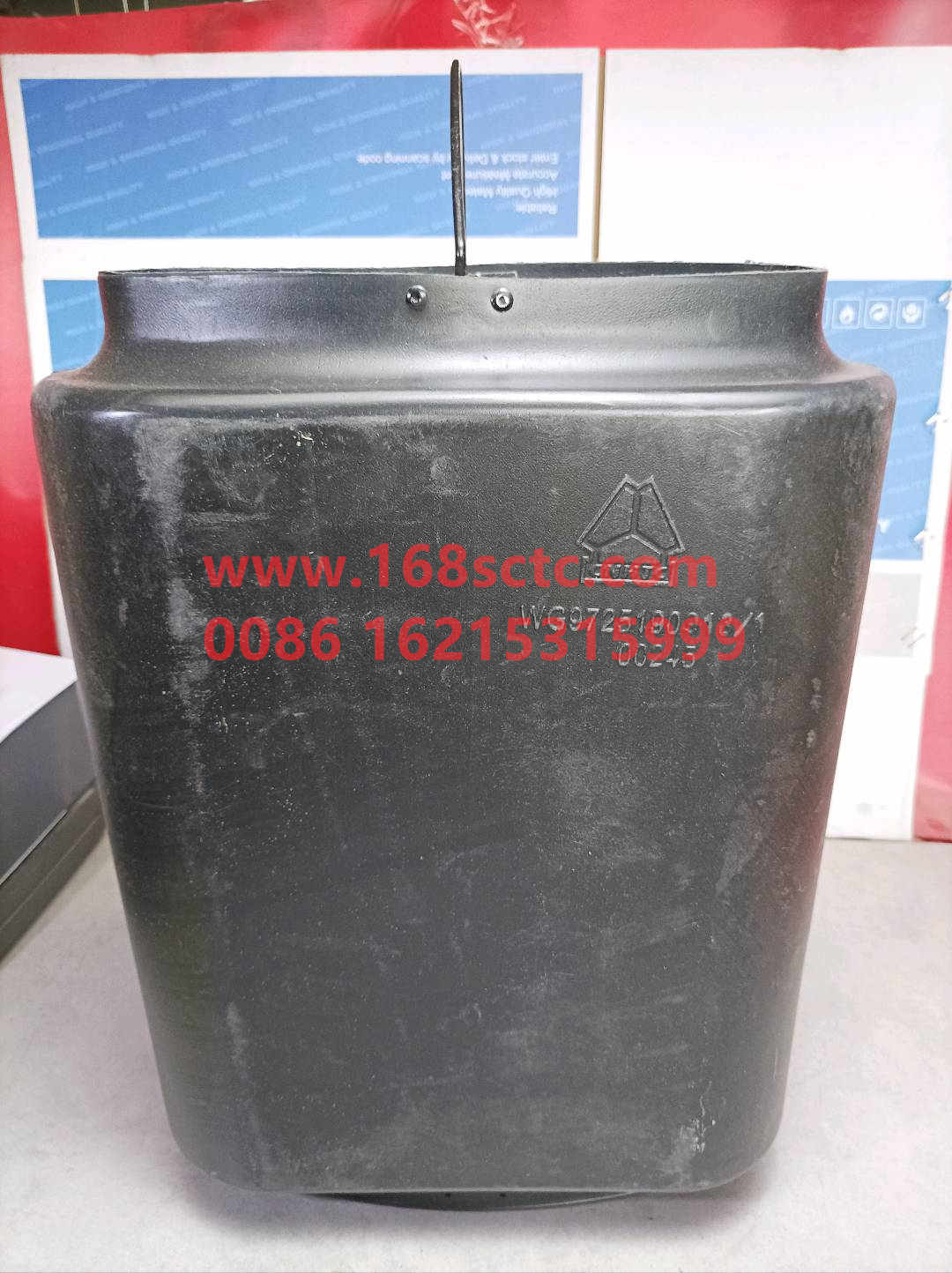 WG9725190918-SINOTRUK HOWO-intake pipe assemblyDump long cab-HaoWo2013Kuan