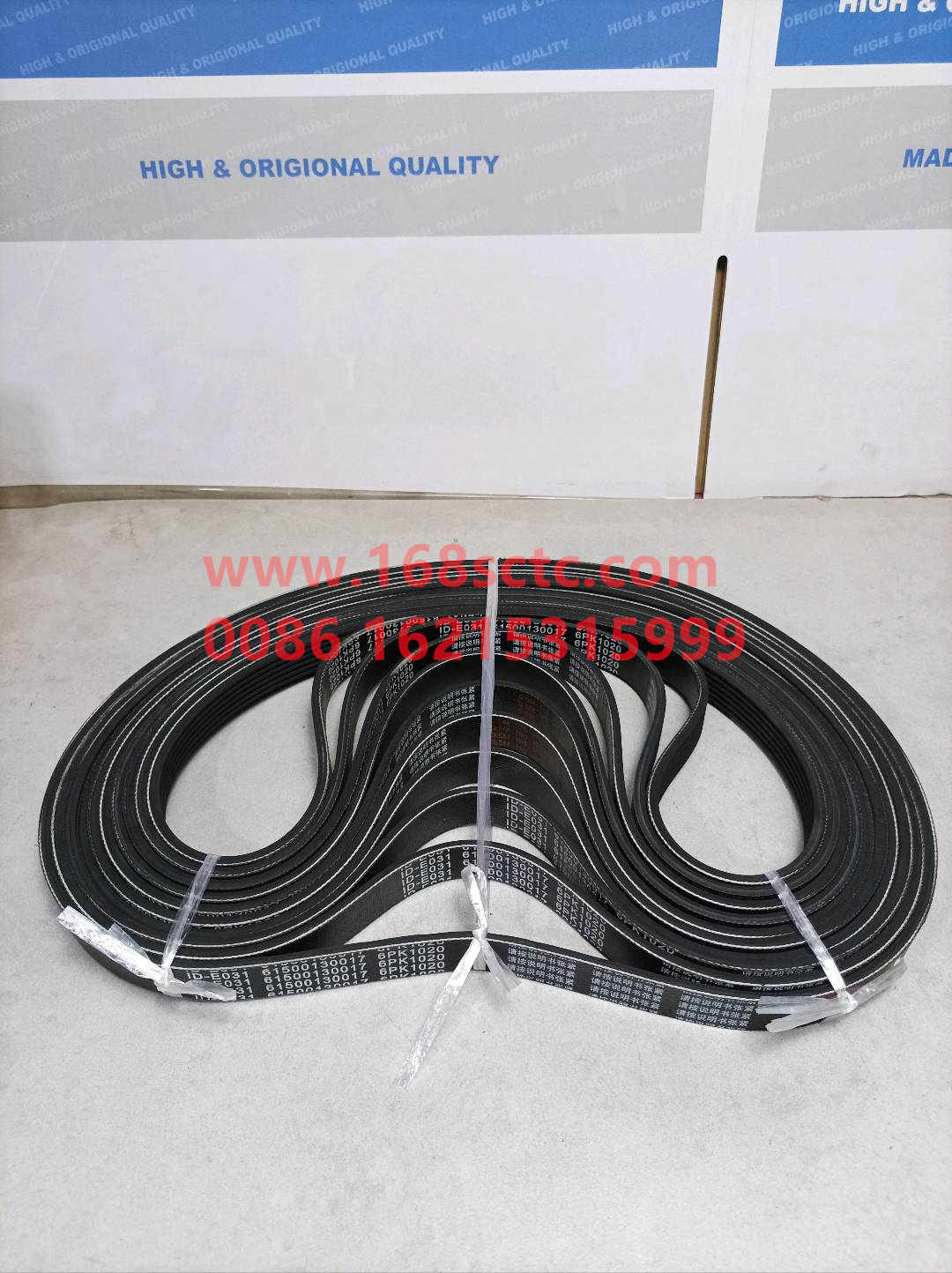 WG1500130017-SINOTRUK HOWO-V-belt 6PK1020boutique-HaoWo2013Kuan