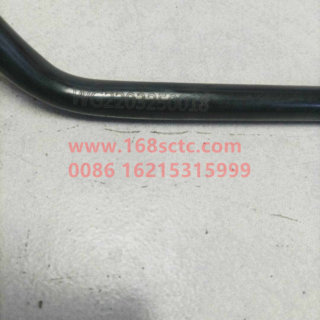 WG2203250018-SINOTRUK HOWO-Range file forming hose assemblylow gear-ZhongQiBianSuXiangHW15710C