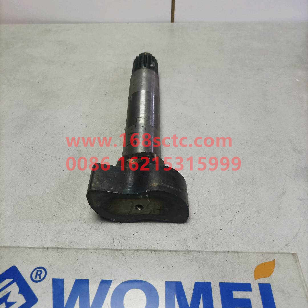 WG9100440002-SINOTRUK HOWO-Brake camshaft L=228mm 19 teeth (reverse S is front right when viewed from the front of the car)-ZhongQiQianQiaoHF7