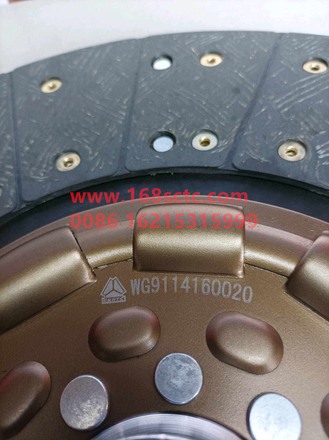 AZ9114160020-SINOTRUK HOWO-Clutch plate Φ430 Φ52.5Three levels of shock absorption 6reedCleverC-HaoWo2008Kuan