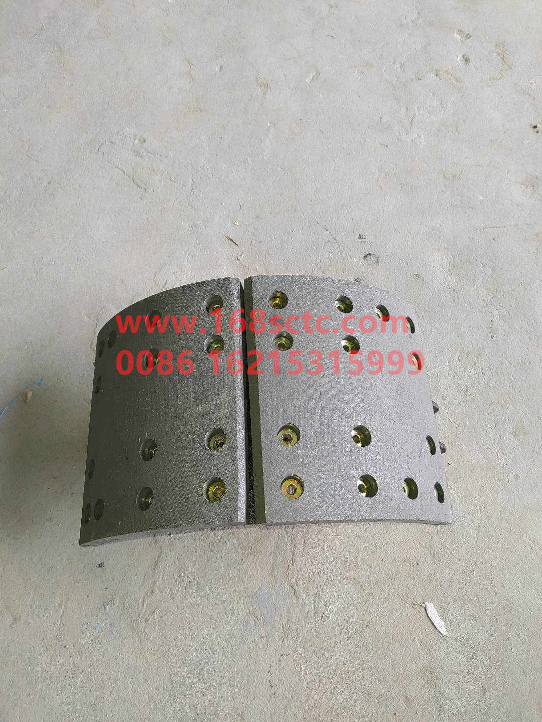 AZ9231342070-SINOTRUK HOWO-brake shoe assemblybackHOWO09payment 14hole-ZhongQiHouQiaoST16