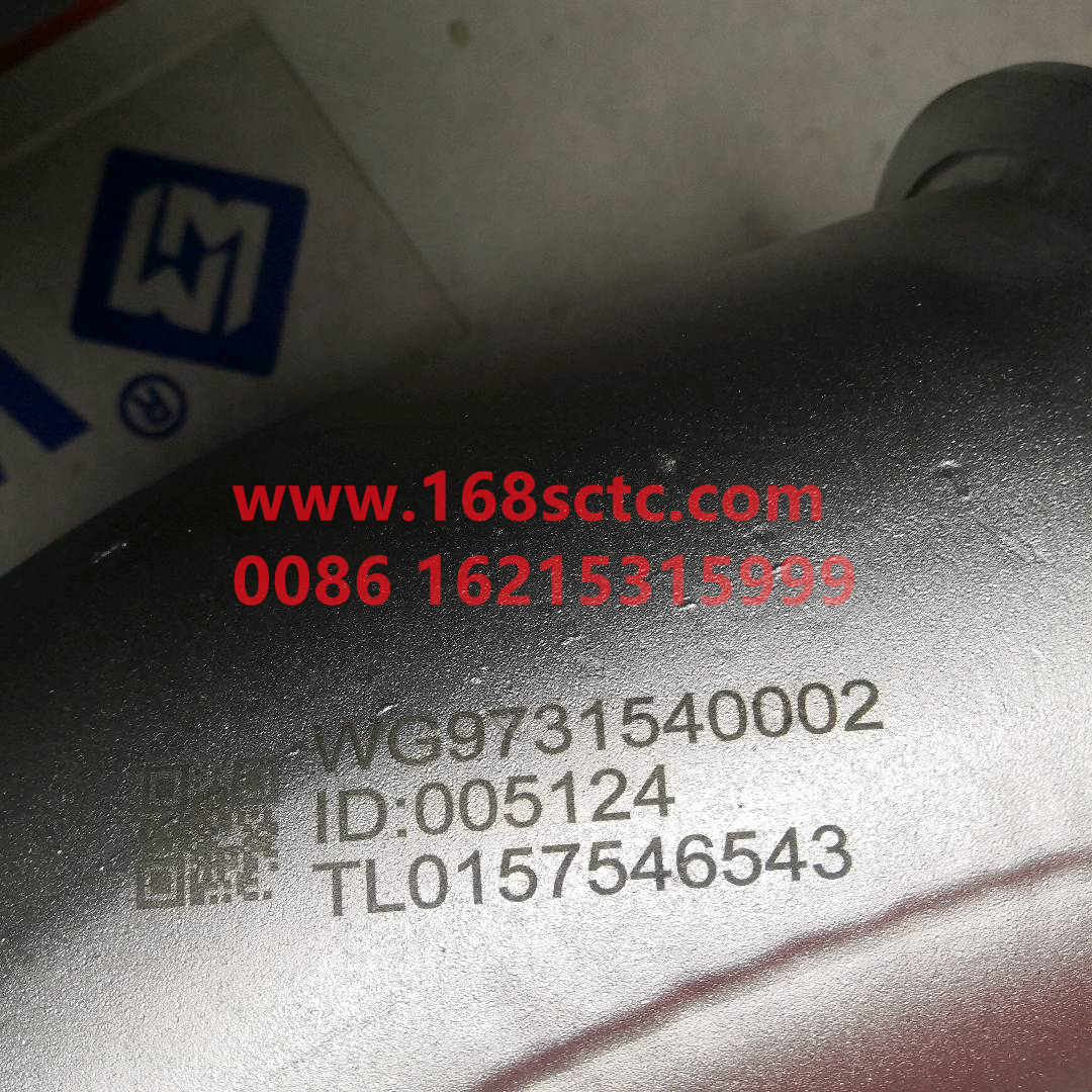 WG9731540002-SINOTRUK HOWO-Exhaust Flexible Hose-HaoWo2009Kuan