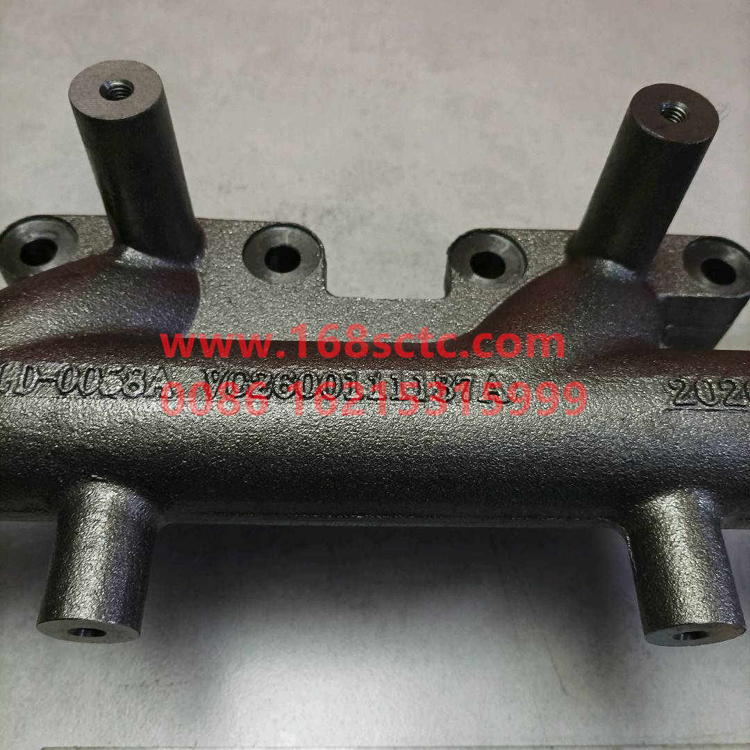 VG2600111137-SINOTRUK HOWO-front exhaust manifold-ZhongQiFaDongJiWT615.95