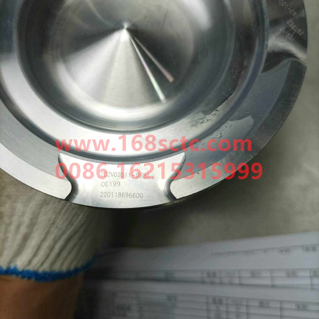202V02511-0683-SINOTRUK HOWO-piston-ZhongQiFaDongJiMC11.36-40