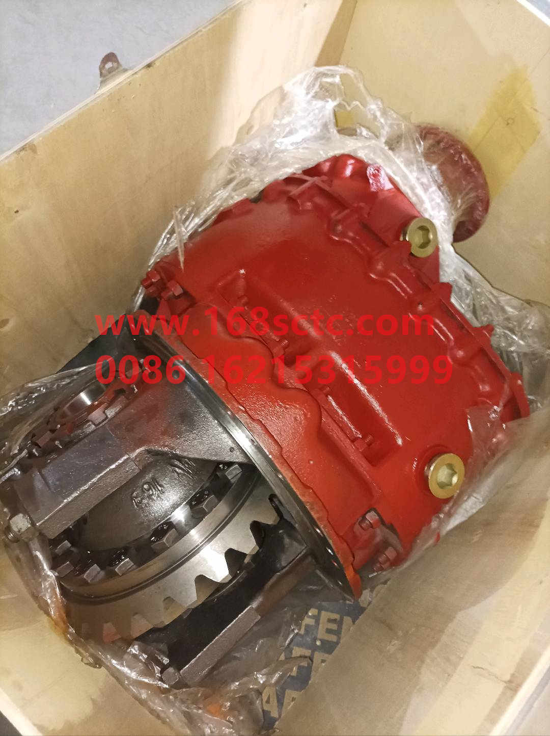 AZ9231320734-SINOTRUK HOWO-main reducer assemblymiddle bridge i=4.8Reinforced Differential-ZhongQiZhongQiaoST13