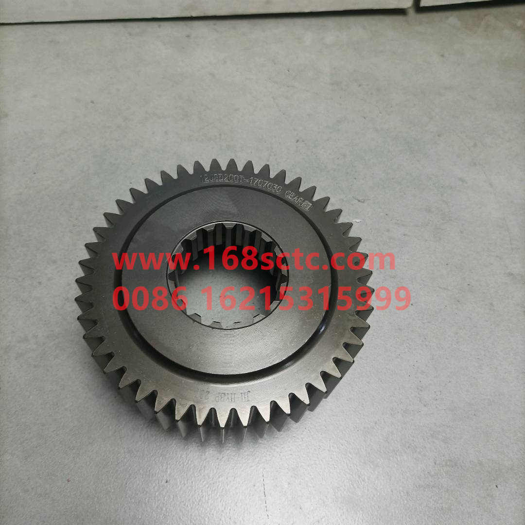 12JSD200T-1707030-GEARBOX-Auxiliary box drive gear 46tooth-FaShiTeBianSuXiang12JSD200