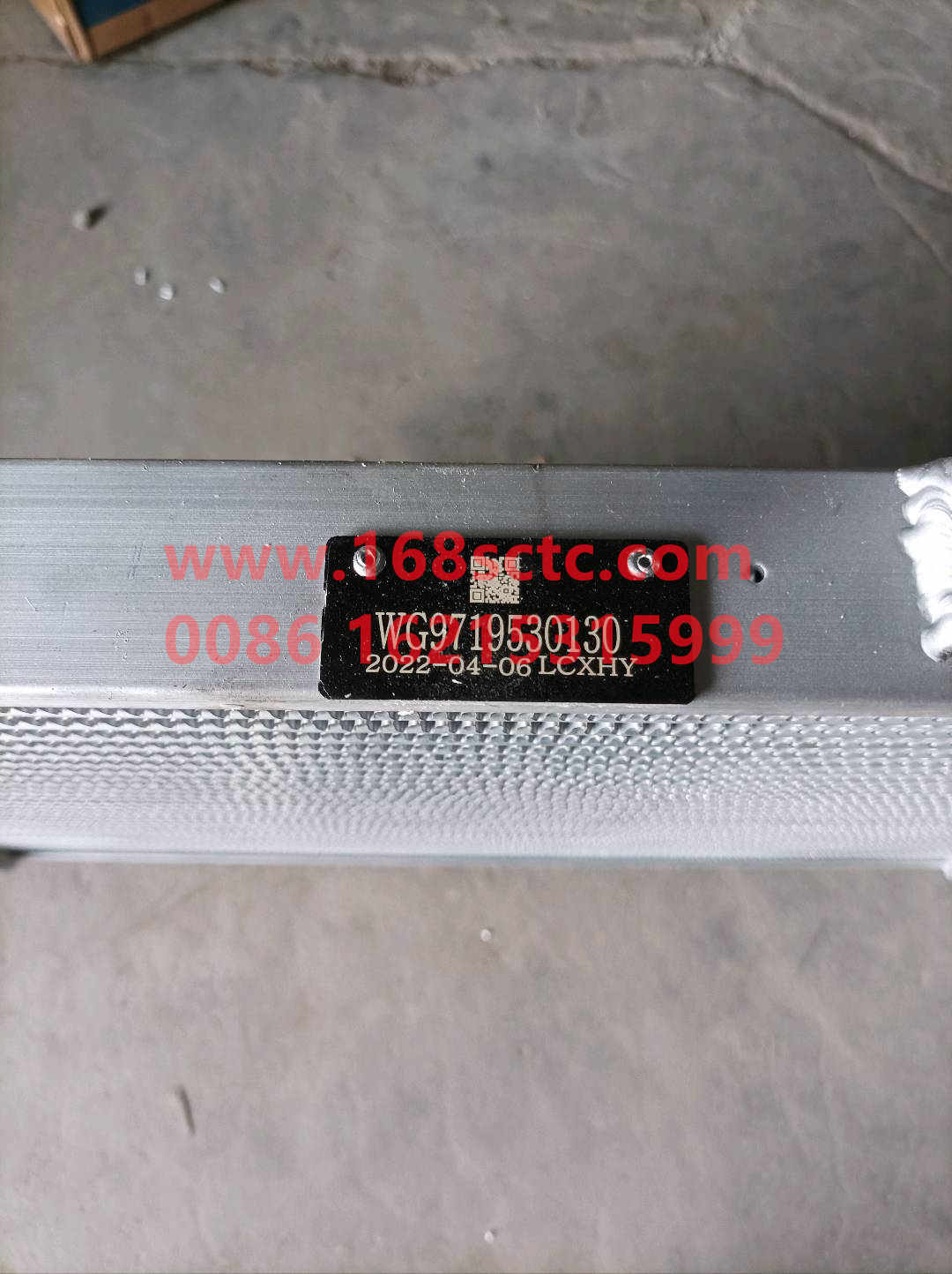 WG9725530130-SINOTRUK HOWO-Intercooler 38TubeHOWO10small horsepower-HaoWo2010Kuan