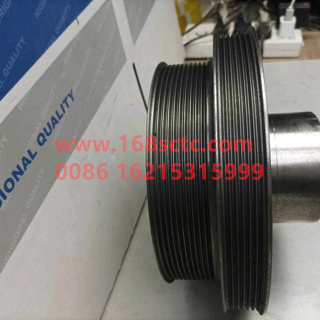 VG1246020020-SINOTRUK HOWO-crankshaft pulley-ZhongQiFaDongJiT12.42-50