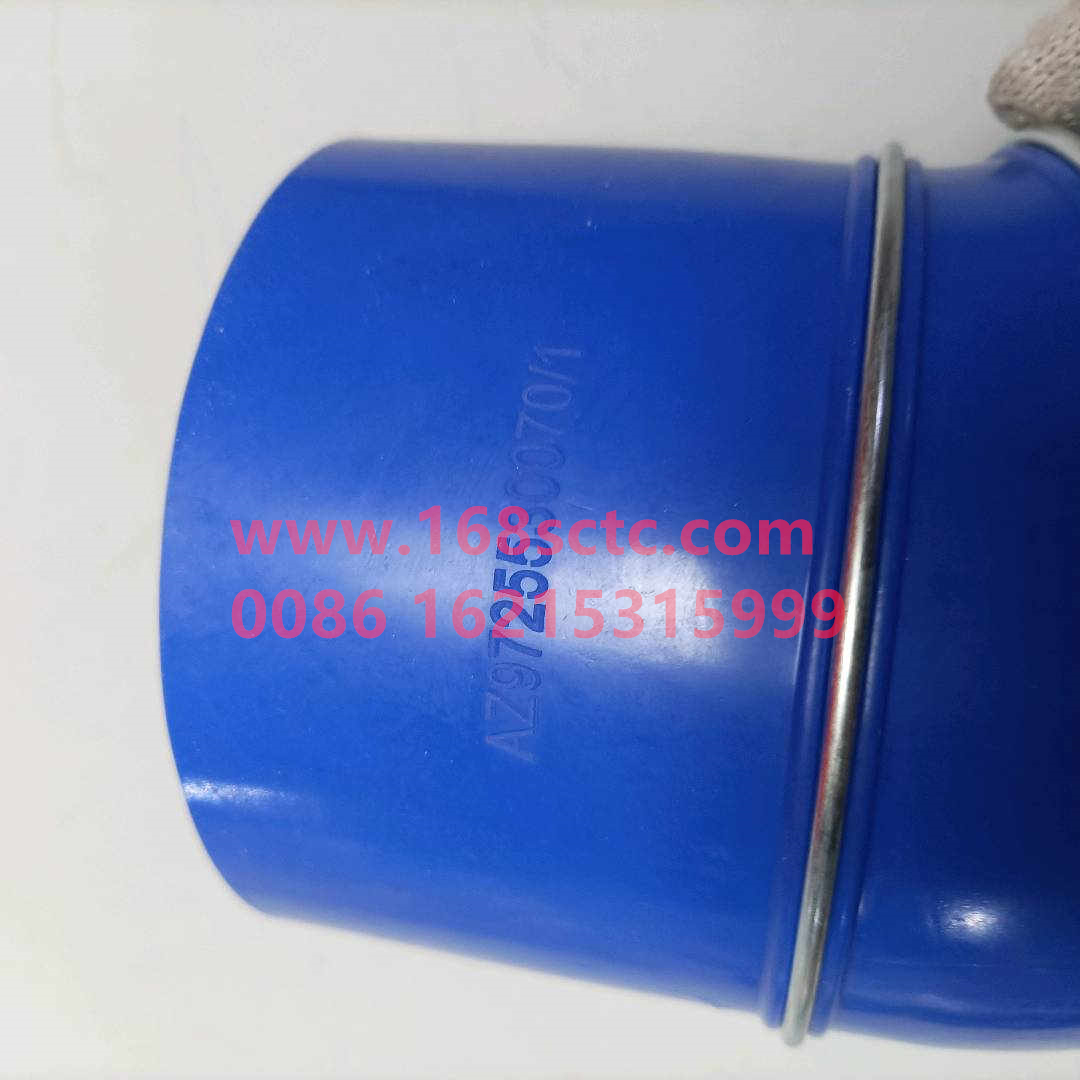 WG9725530070-SINOTRUK HOWO-intercooler hoseHOWO09payment 100x110x200-HaoWo2009Kuan