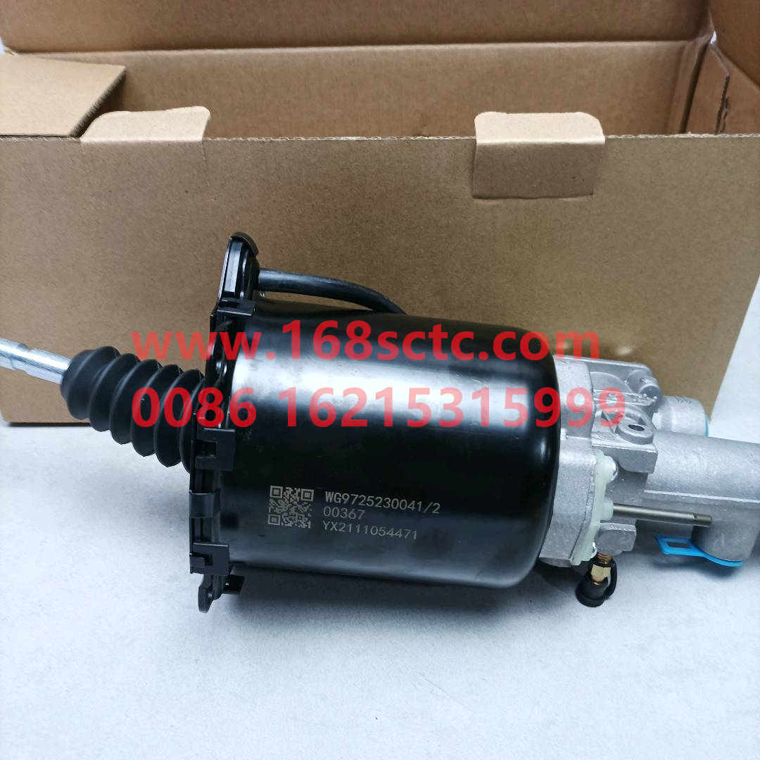 WG9725230041-SINOTRUK HOWO-clutch booster cylinder Φ102The Newblue packaging-HaoWoT7HKuan