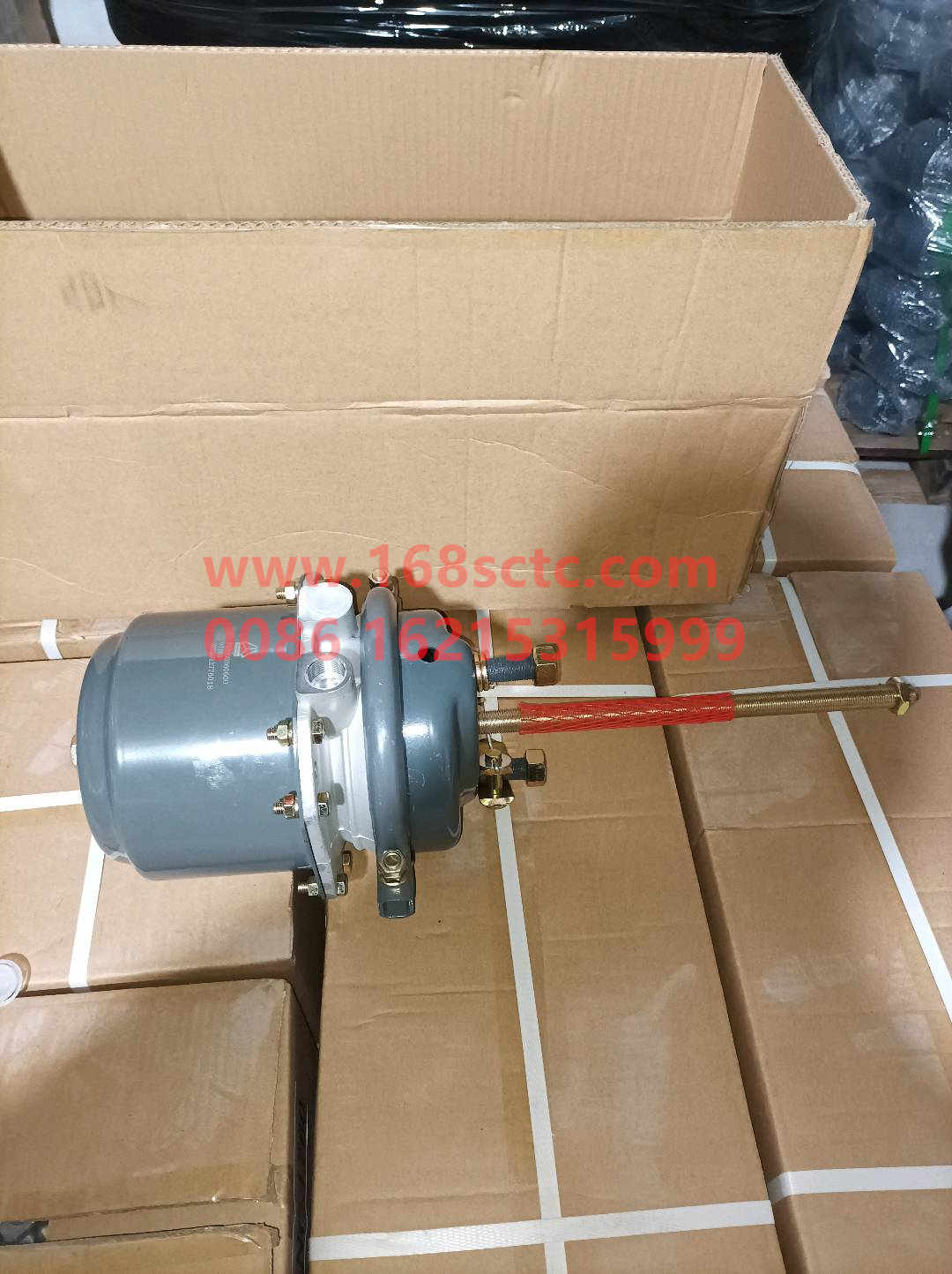 WG9000360600-SINOTRUK HOWO-brake chamber L=270mm-ZhongQiHouQiaoHC16