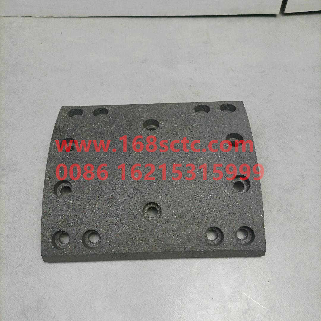 WG9231342068-SINOTRUK HOWO-brake padsbackHOWO09payment 14hole 202x220x14.5-ZhongQiShuangLianQiaoST16