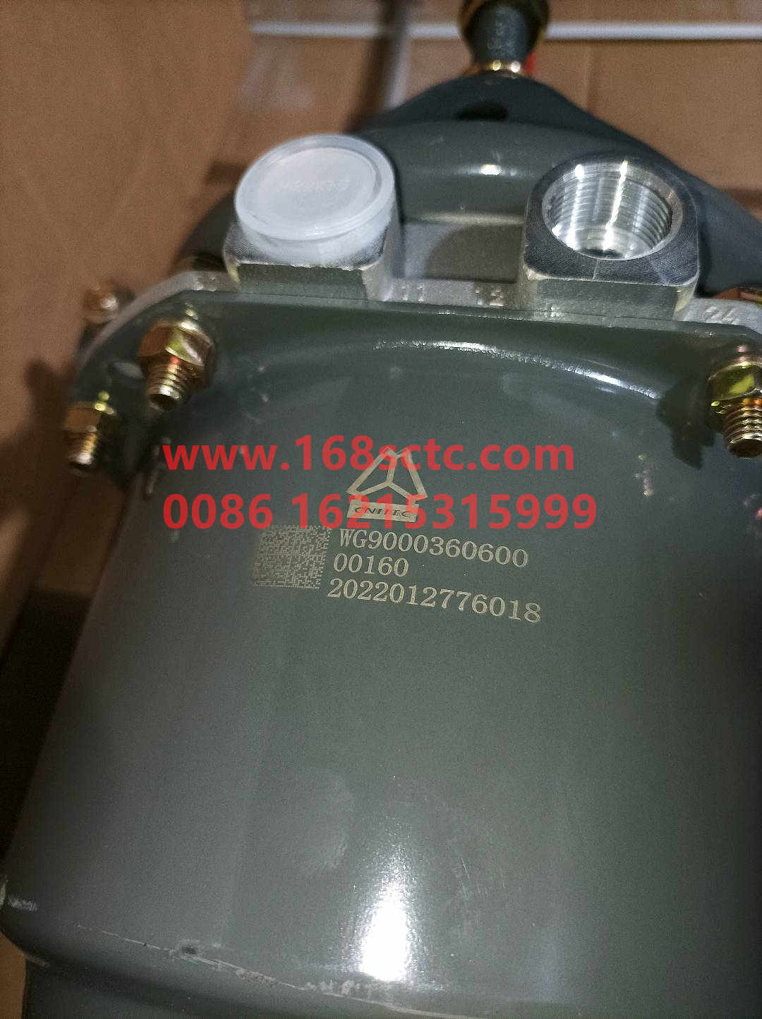 WG9000360600-SINOTRUK HOWO-brake chamber L=270mm-ZhongQiHouQiaoHC16