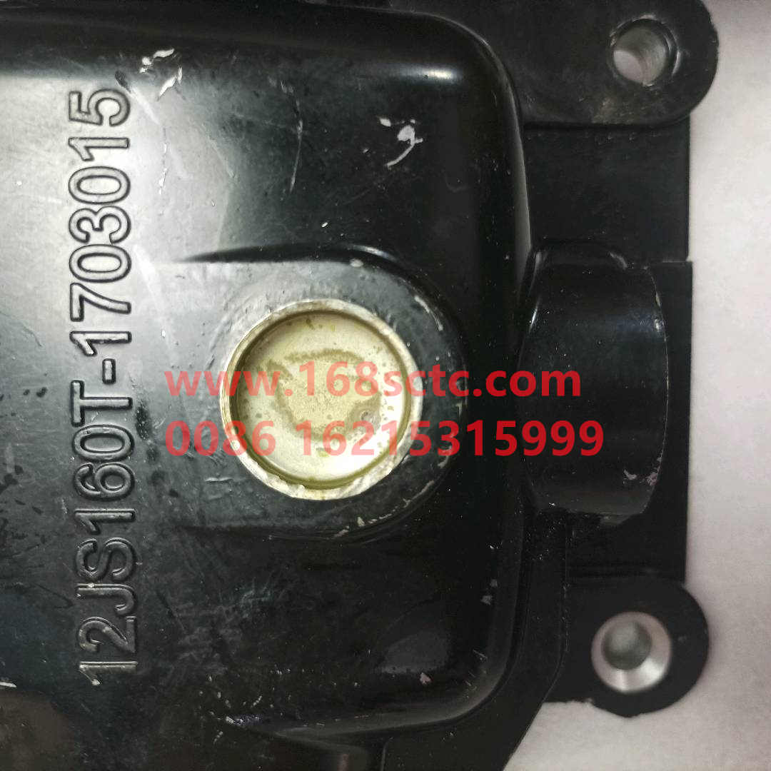 12JS160T-1703015-GEARBOX-pairhSteering device without pipe valve single lever (without rocker arm)-FaShiTeBianSuXiang12JS200T
