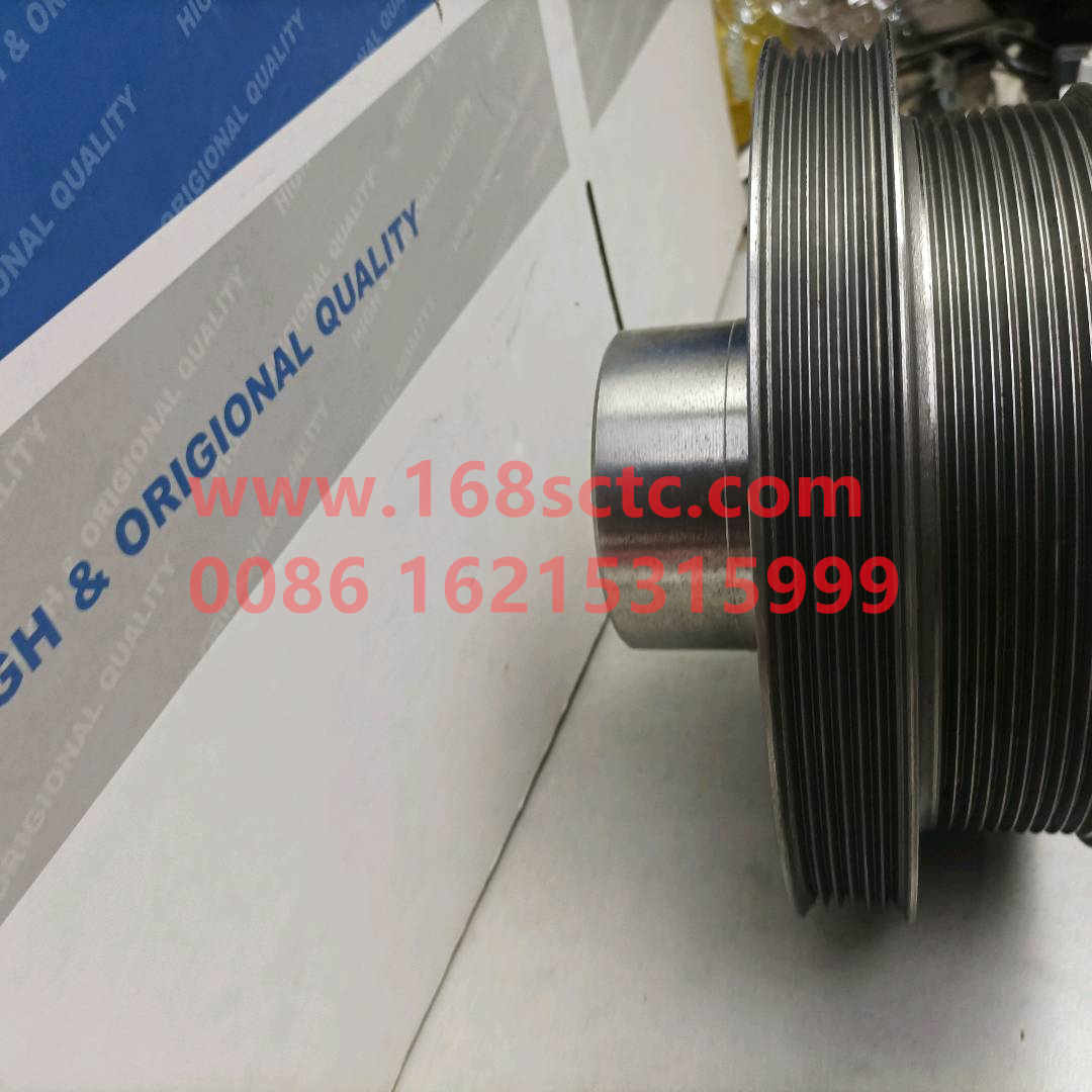 VG1246020020-SINOTRUK HOWO-crankshaft pulley-ZhongQiFaDongJiT12.42-50