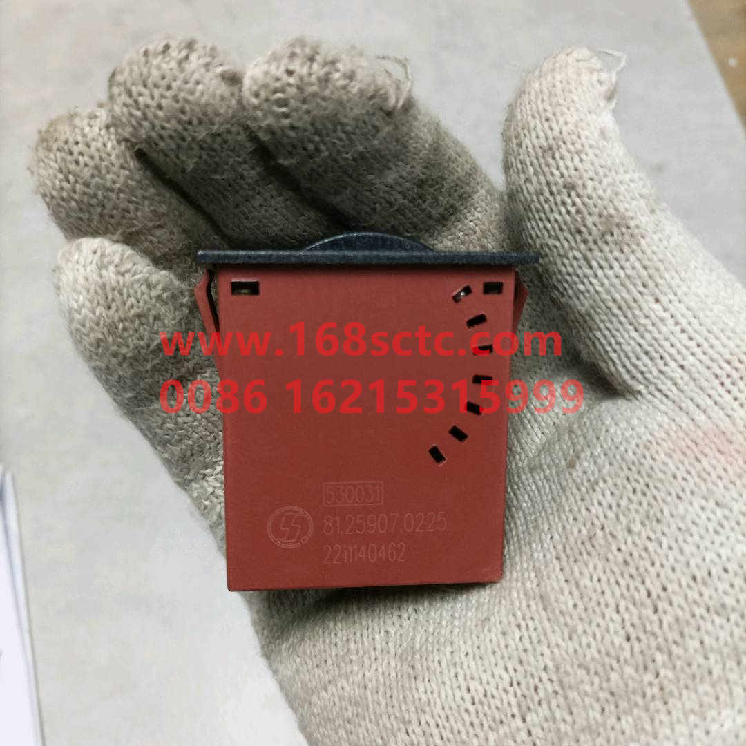 81.25907.0225-SHACMAN-Light brightness rocker switch-DeLongF2000 2014Kuan