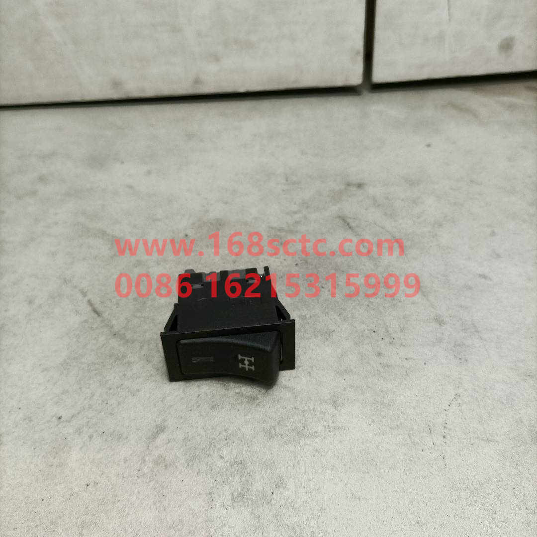 81.25505.6280-SHACMAN-Inter-axle differential lock rocker switch-DeLongF2000 2014Kuan